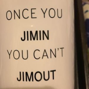 Bts Mug Once You Jimin You Can’t Jimout